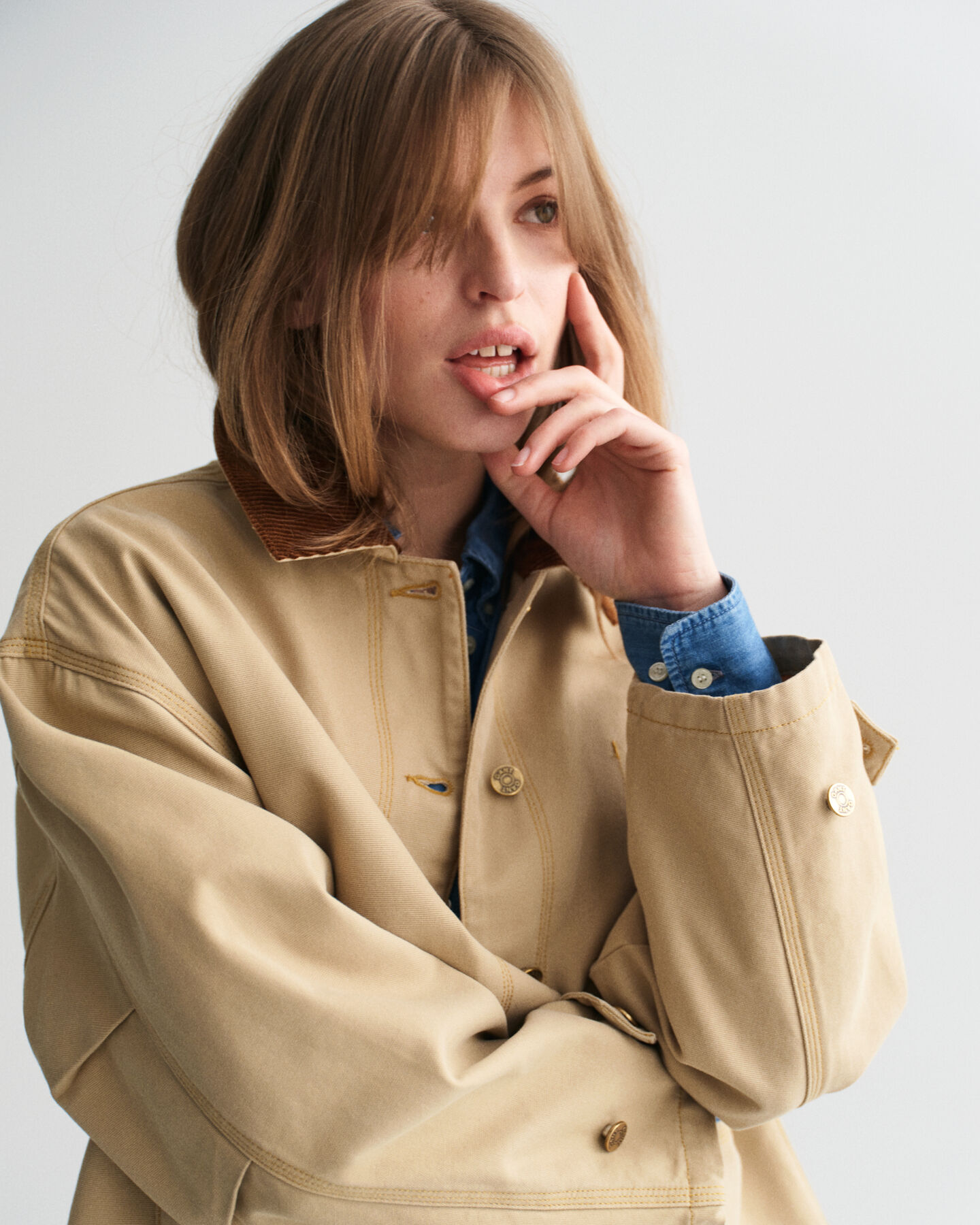 Giacca Workwear délavé