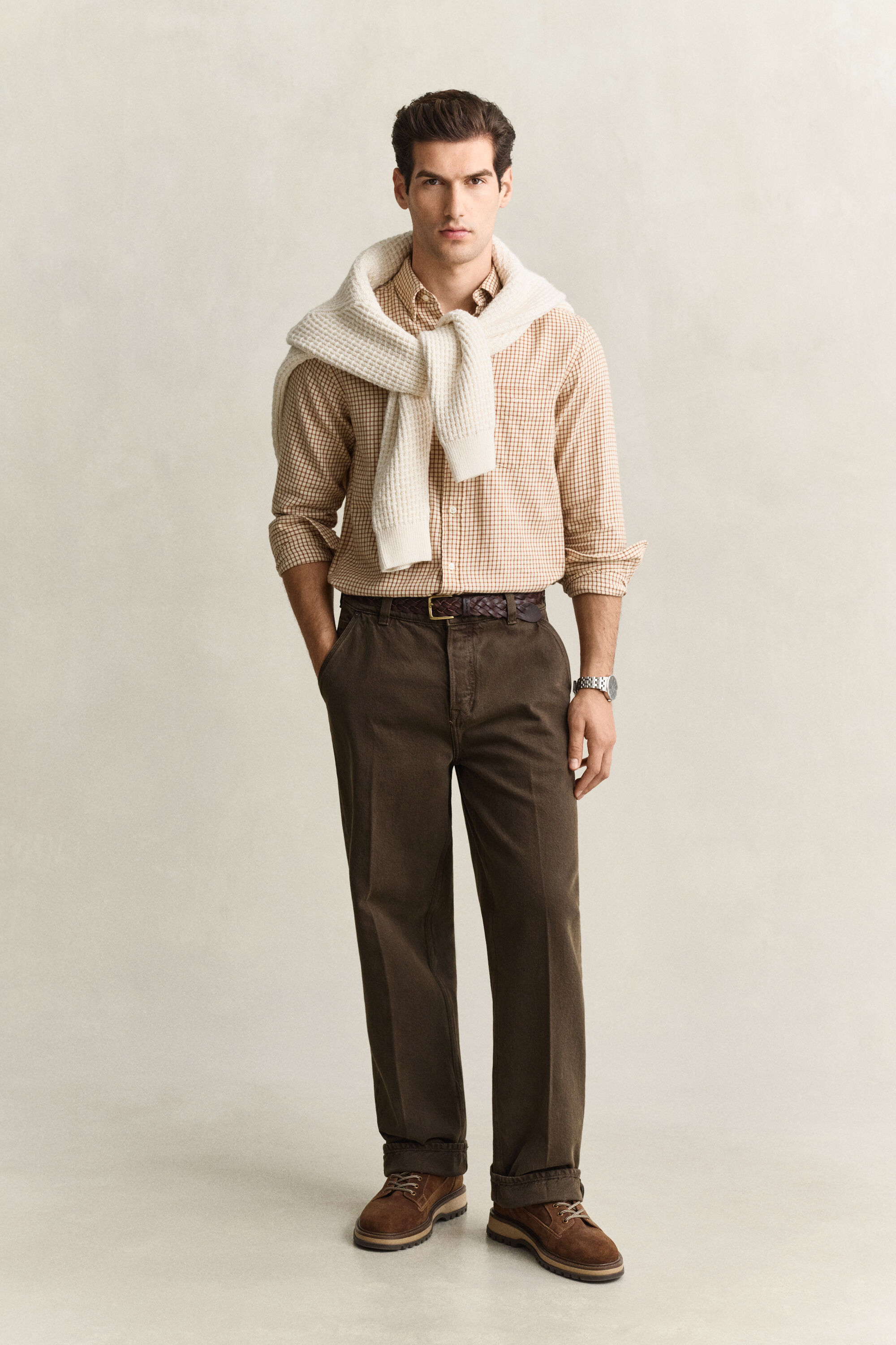 Camicia in flanella a quadri Windblown
