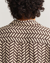 Camicia Geometric relaxed fit