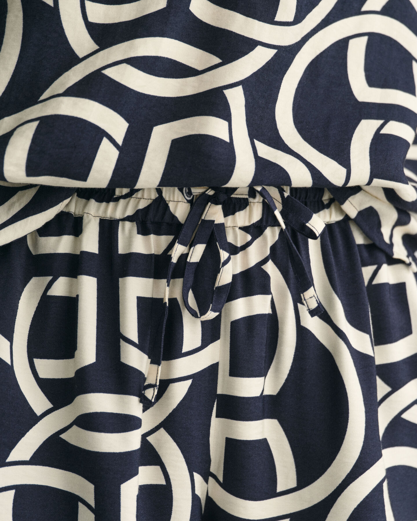 Pantaloncini pull-on con stampa Monogram relaxed fit