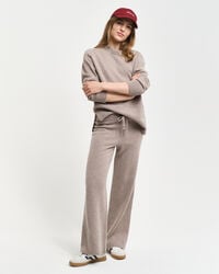 Pantaloni in maglia di lana