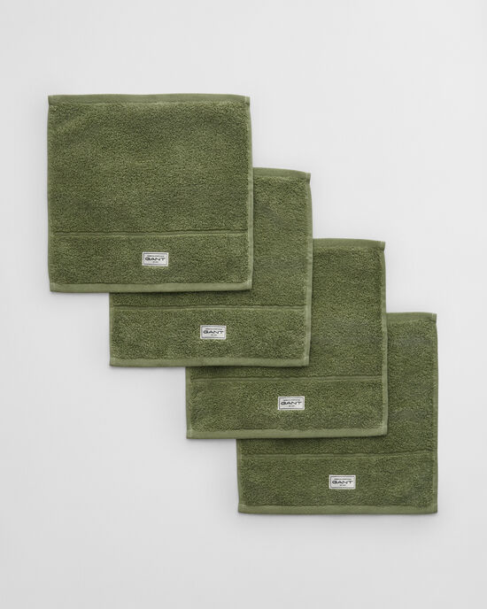 Confezione da 4 asciugamani Premium 30x30