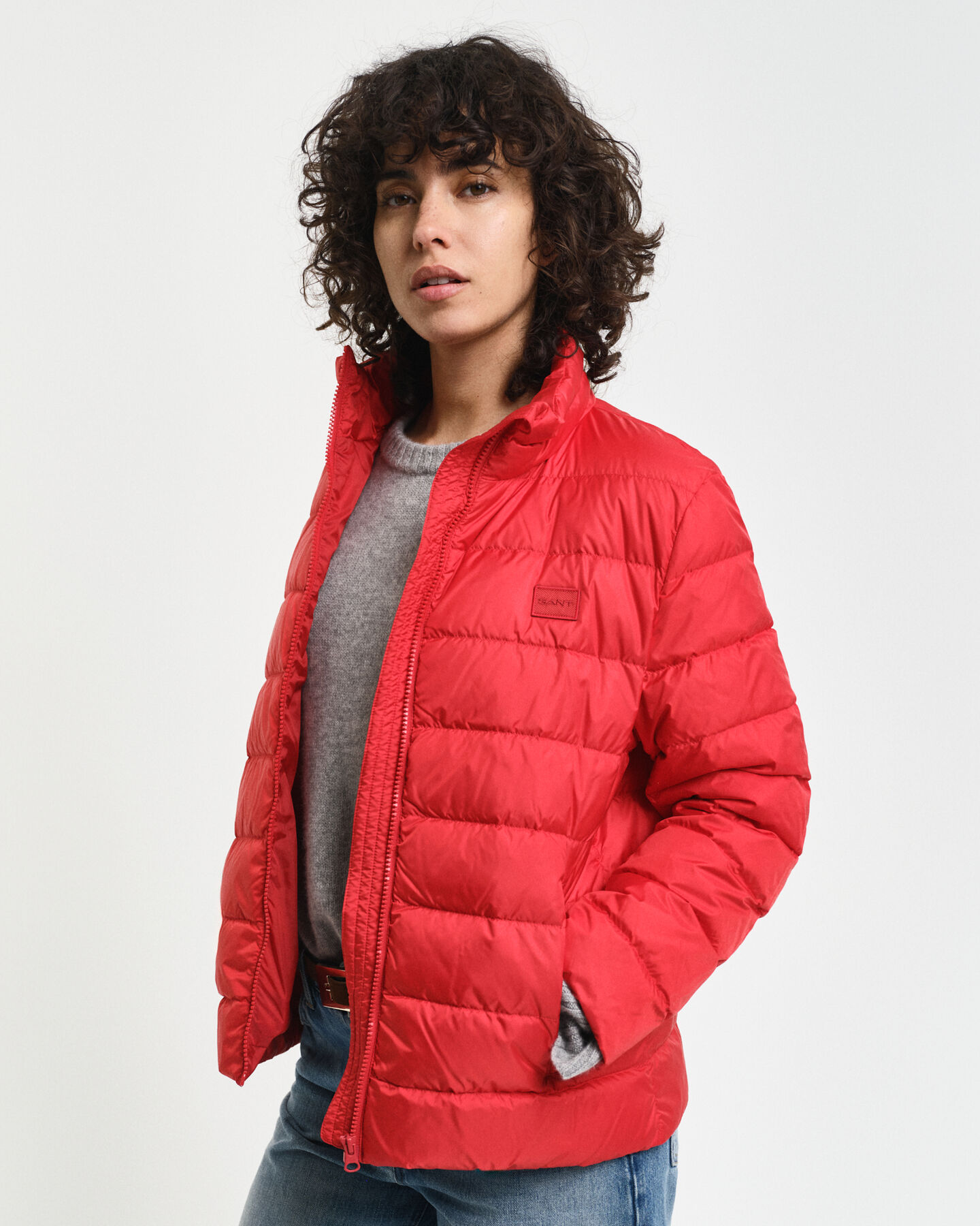 Piumino leggero con logo