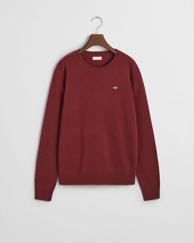 Maglia girocollo in lana d&rsquo;agnello Shield Teens