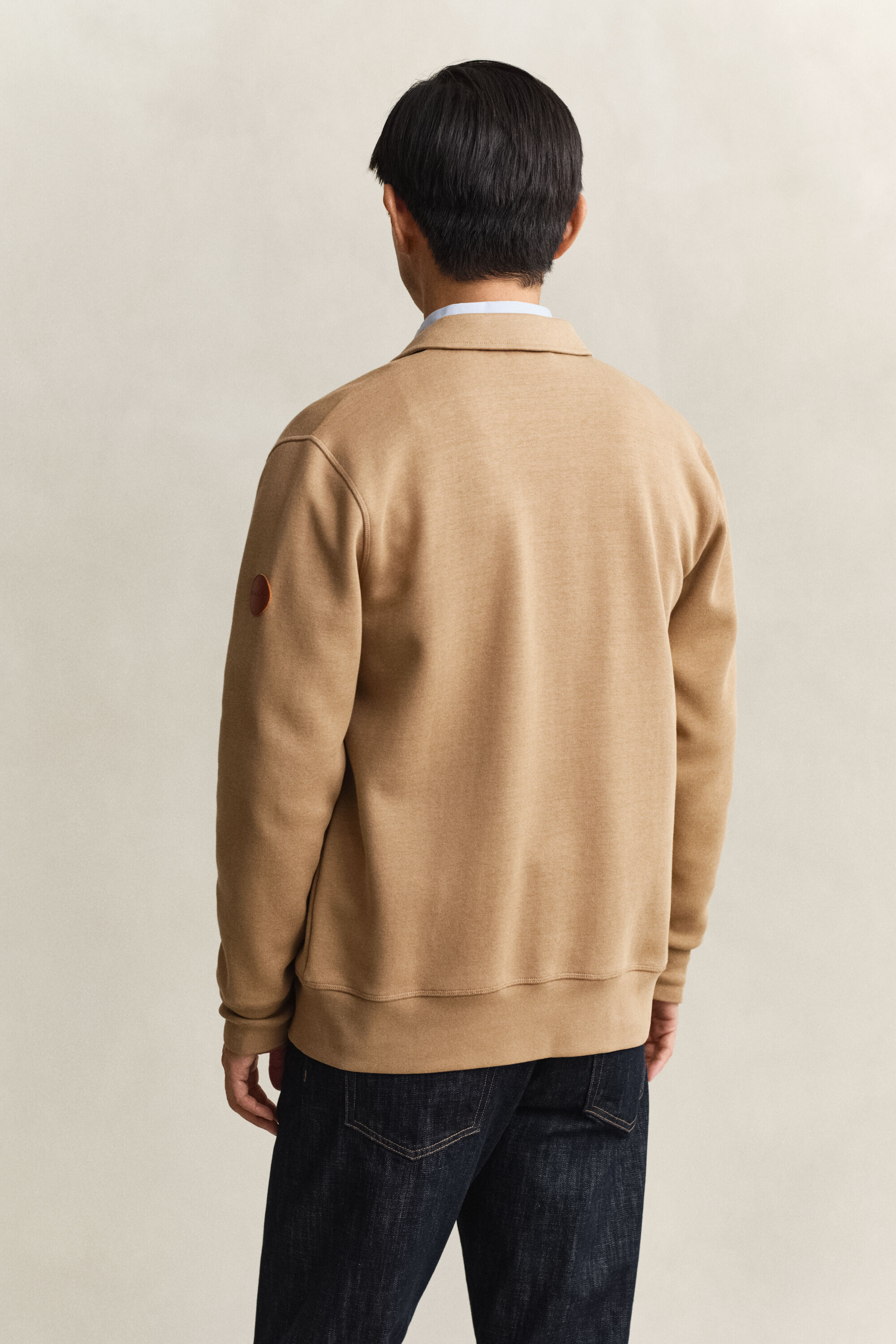 Felpa in Ponte Di Roma con zip