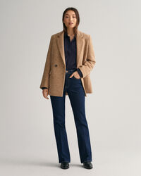 Camicia in raso regular fit