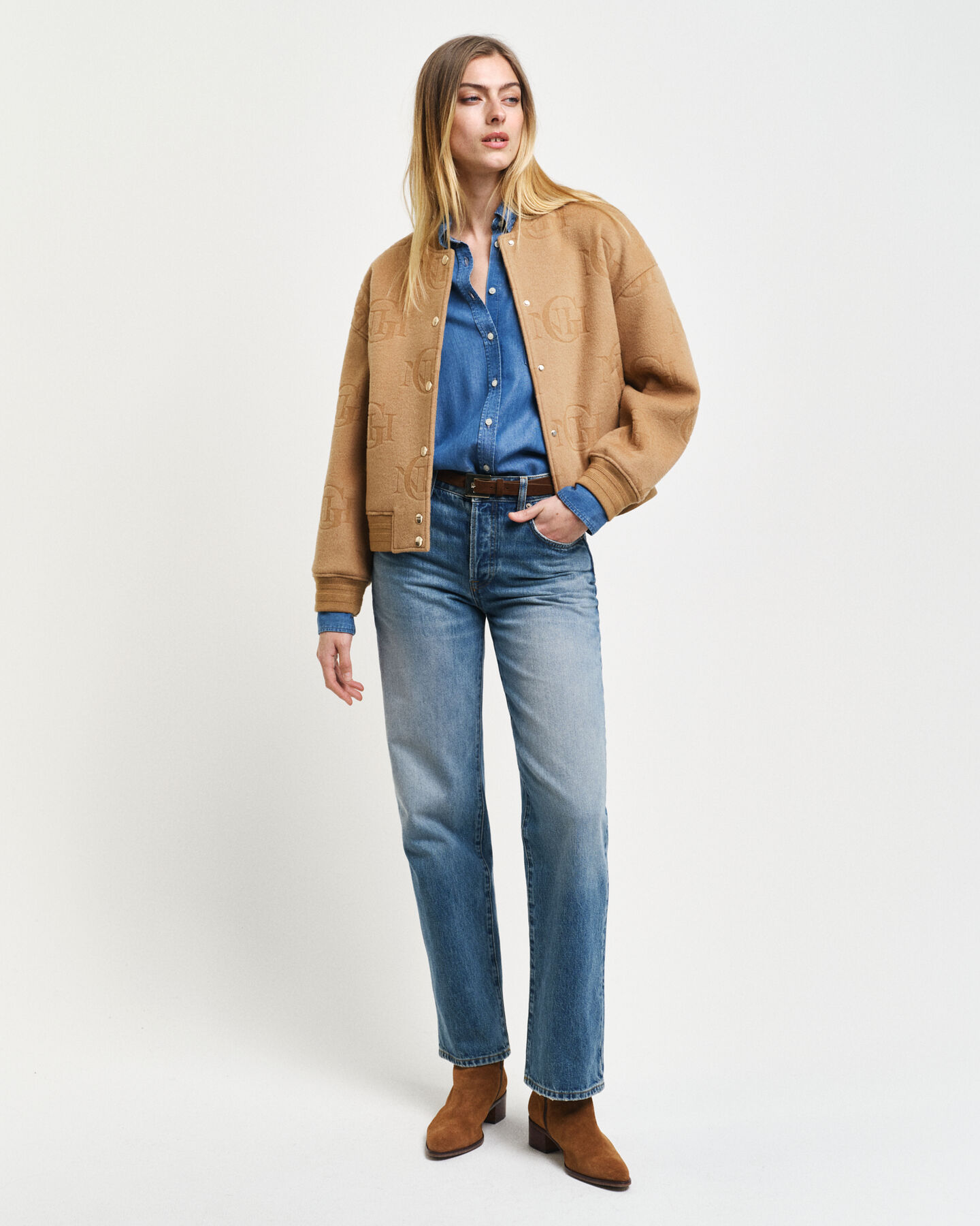 GANT Varsity Jacket jacquard