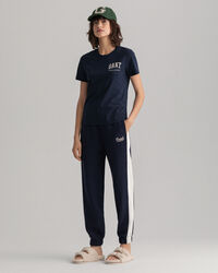 Pantaloni della tuta a blocchi di colore