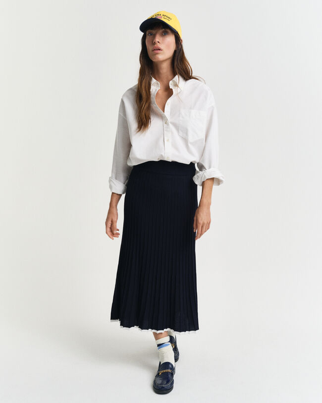 Gonna in maglia di viscosa