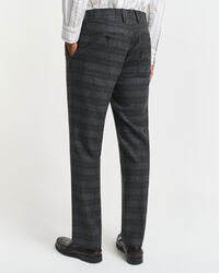 Pantaloni da abito a quadri Glen Check slim fit