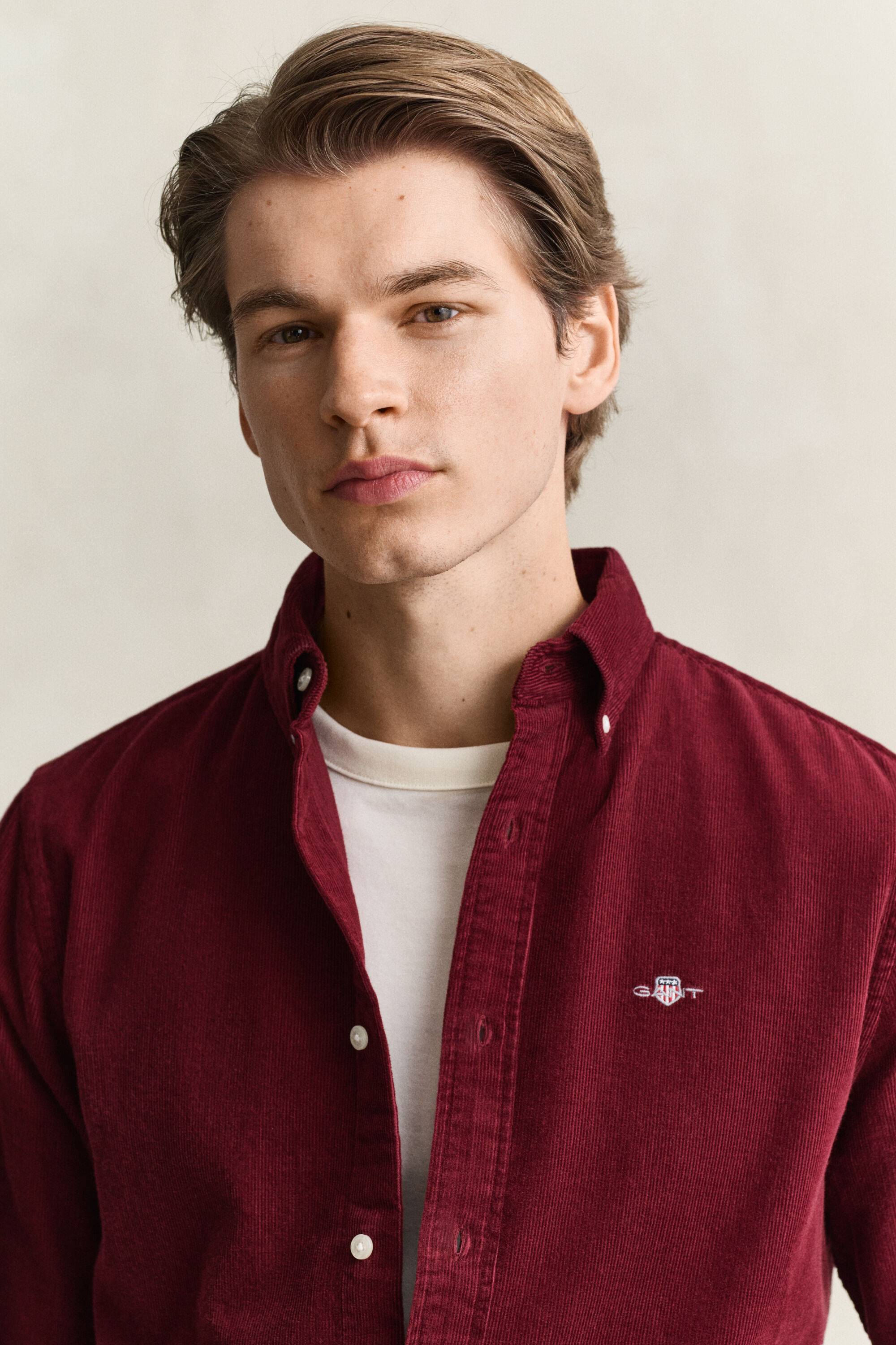 Camicia in velluto a coste