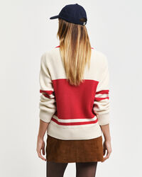 Maglia con scollo a V GANT Varsity in cotone