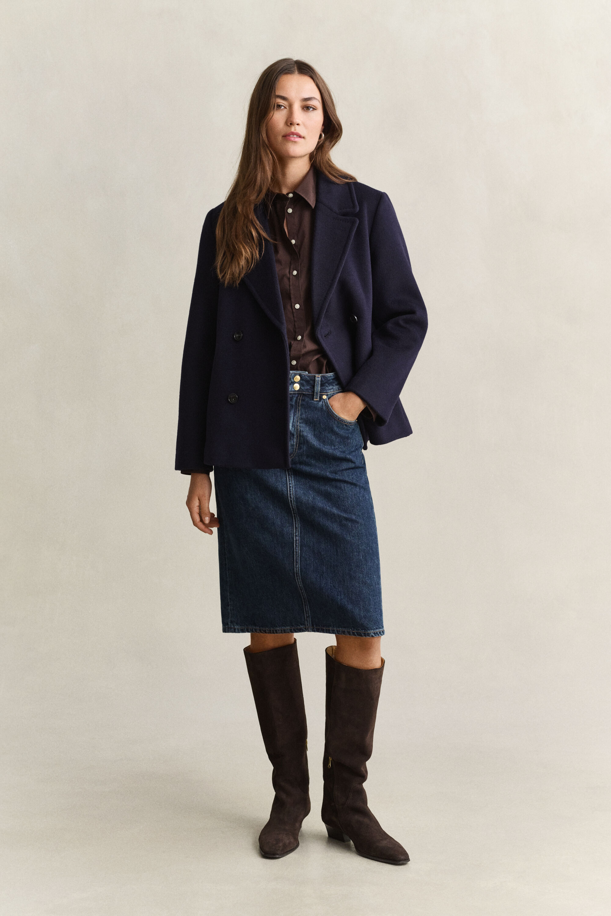 Gonna in denim