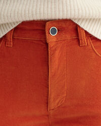 Jeans Farla in velluto a coste alla caviglia slim fit