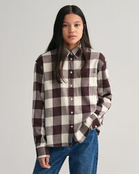 Camicia a quadri relaxed fit Teen Girls
