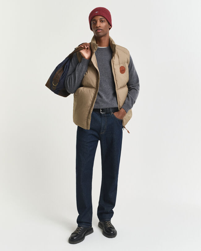 Maglia girocollo in finissima lana d’agnello