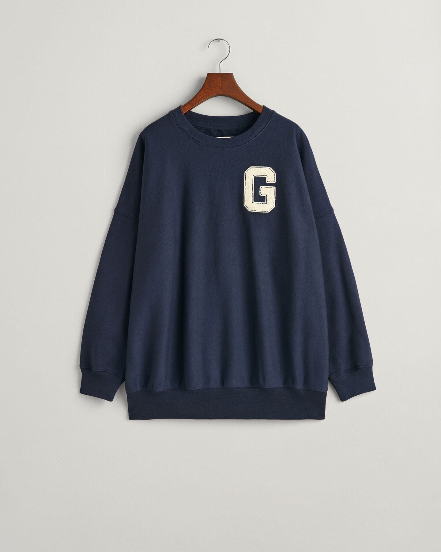 Felpa girocollo G oversize