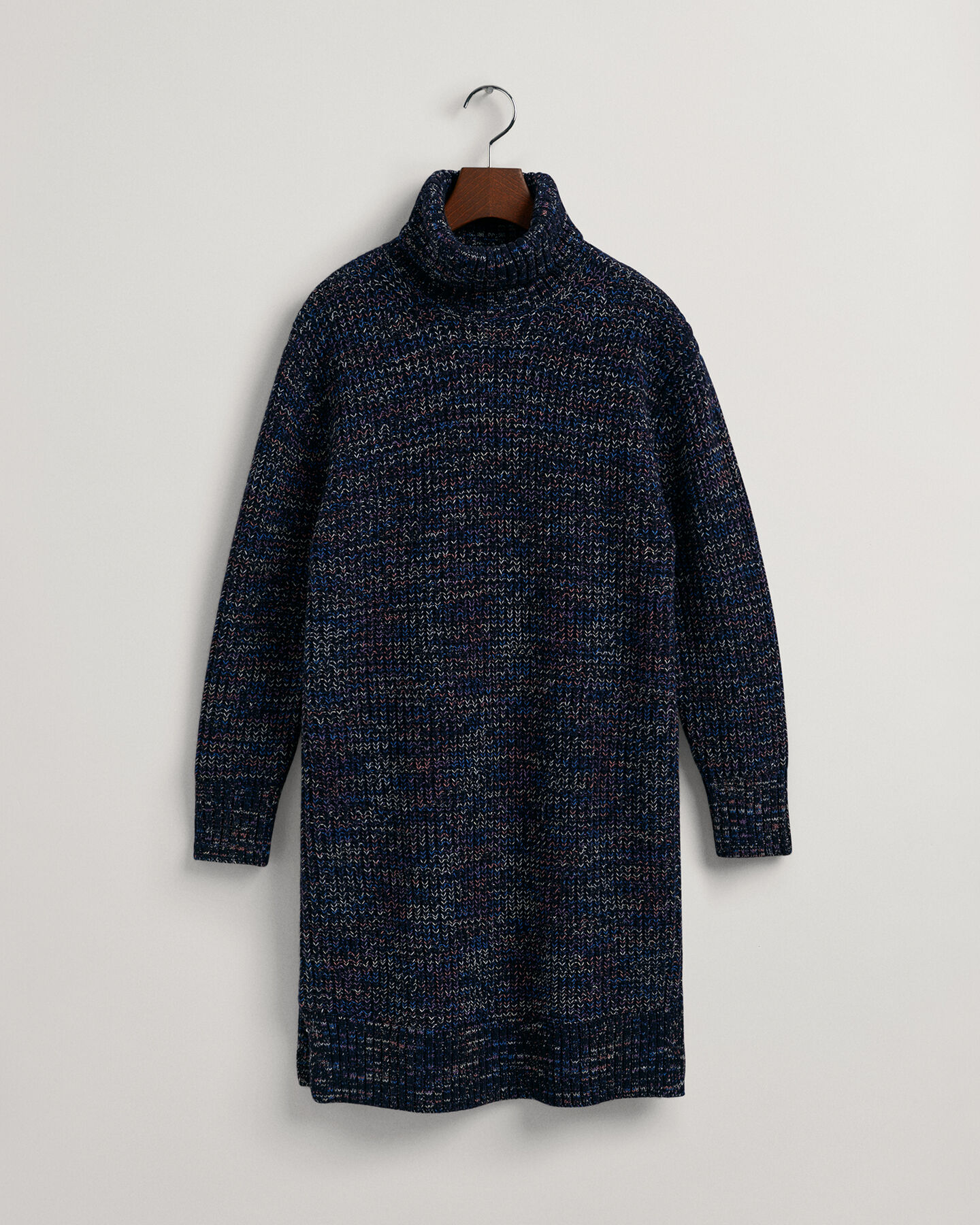 Abito dolcevita multicolore