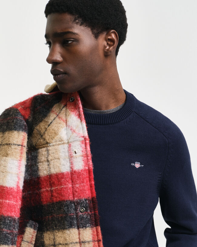 Maglia girocollo Casual Cotton