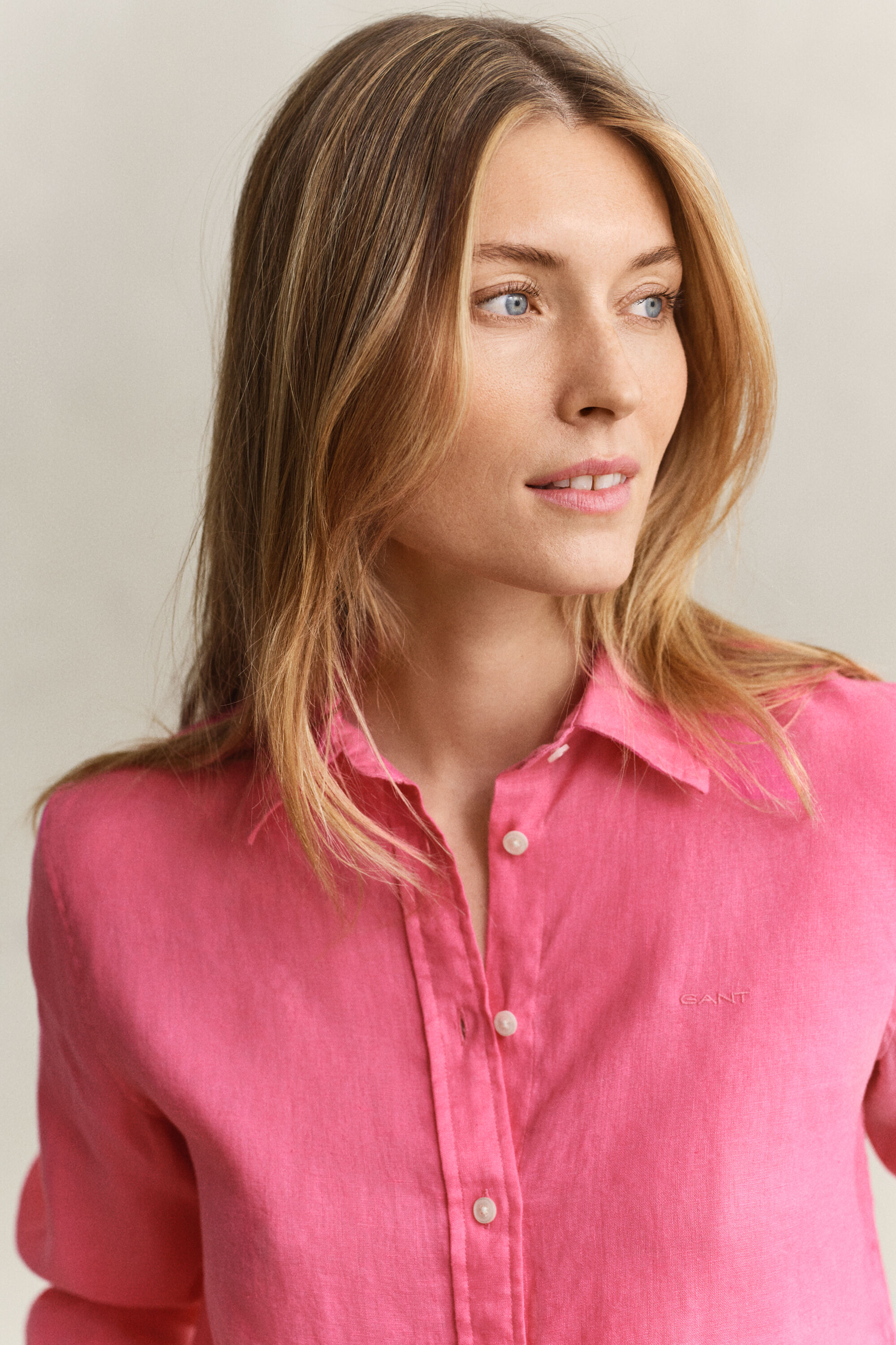 Camicia di lino regular fit