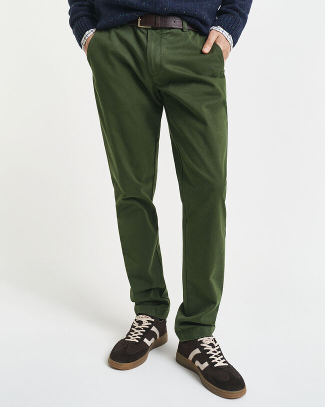 Pantaloni chino super comfort slim fit