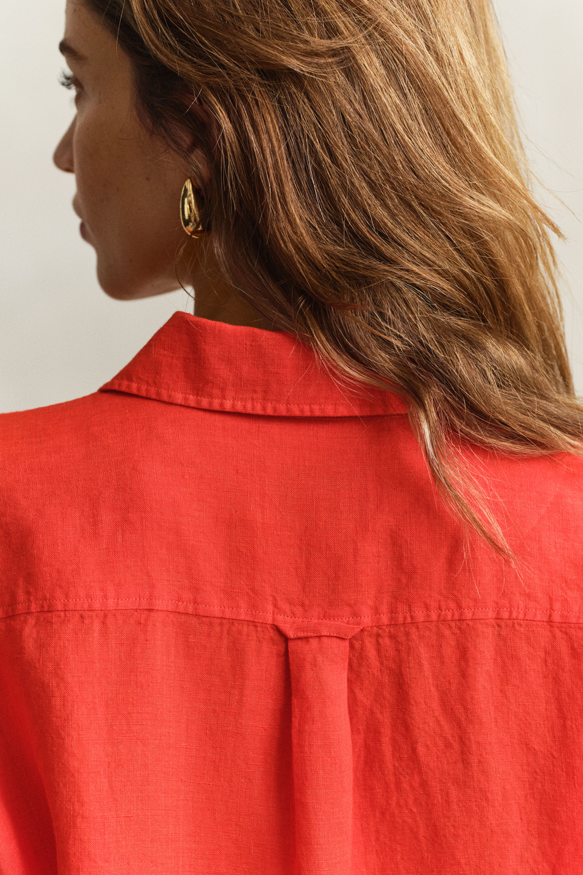 Camicia di lino relaxed fit