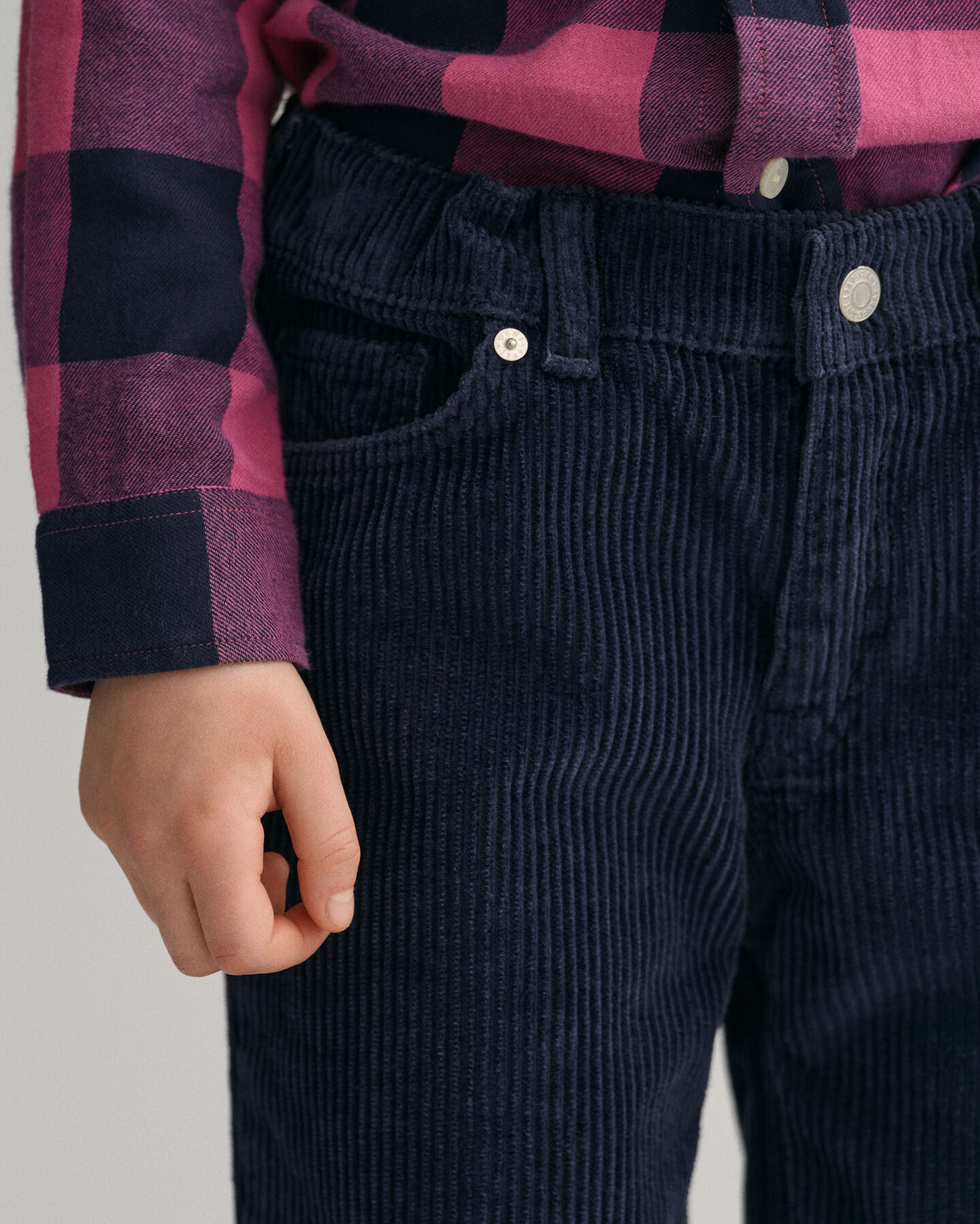 Pantaloni in velluto a coste relaxed fit Kids