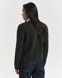 Cardigan in un colore a contrasto