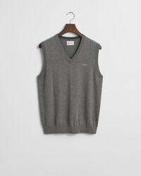 Piumino smanicato in cotone classico