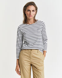 T-shirt Breton con maniche a 3/4