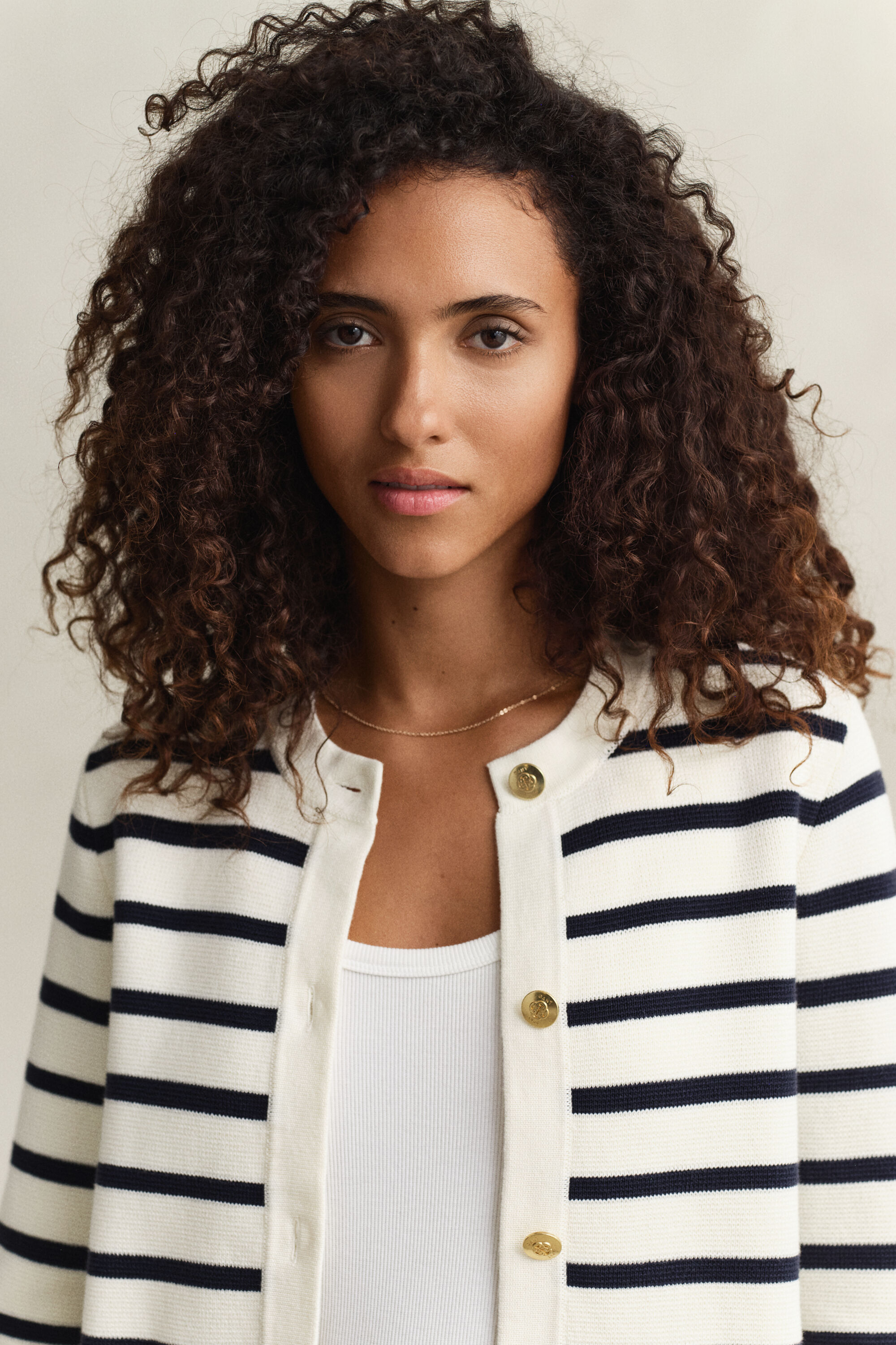 Giacca in maglia in cotone