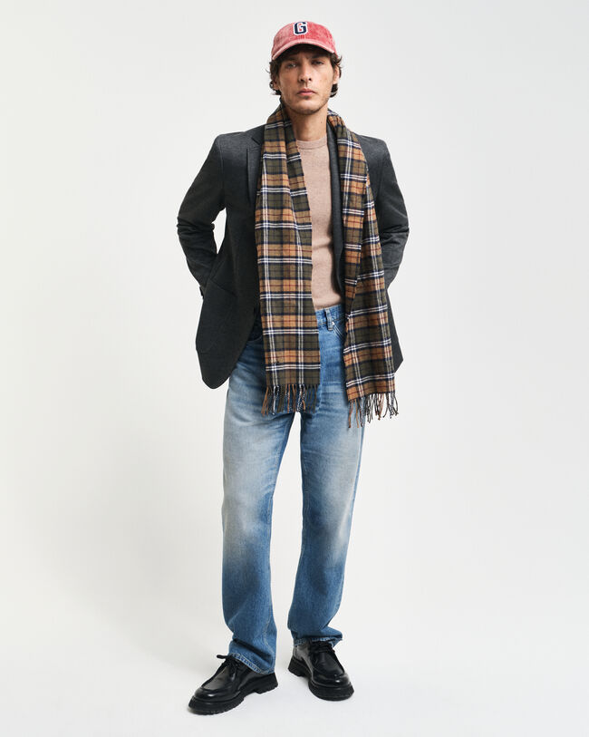 Pantaloni in jersey Two-Toned in twill