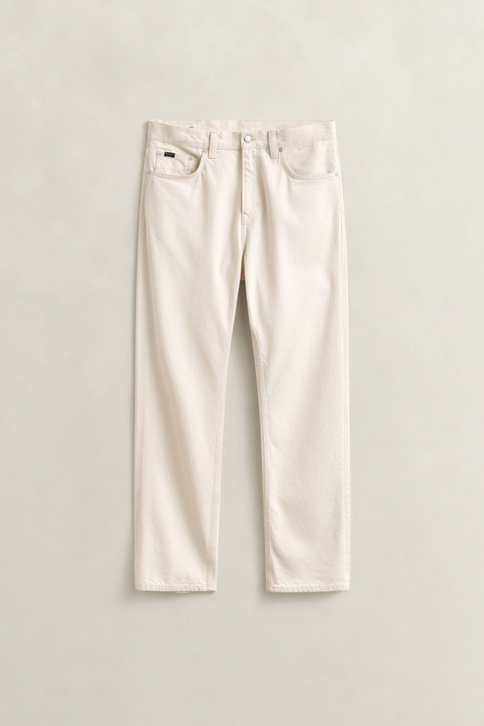 Jeans écru straight fit