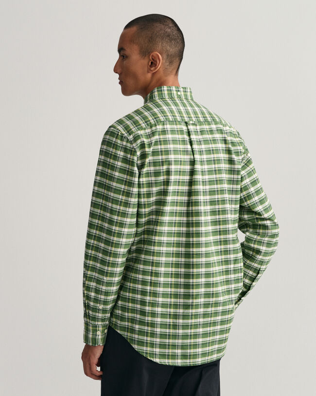 Camicia Oxford a scacchi regular fit