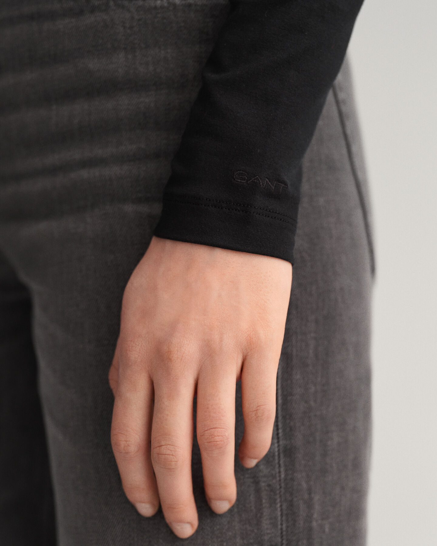 Dolcevita a maniche lunghe in jersey