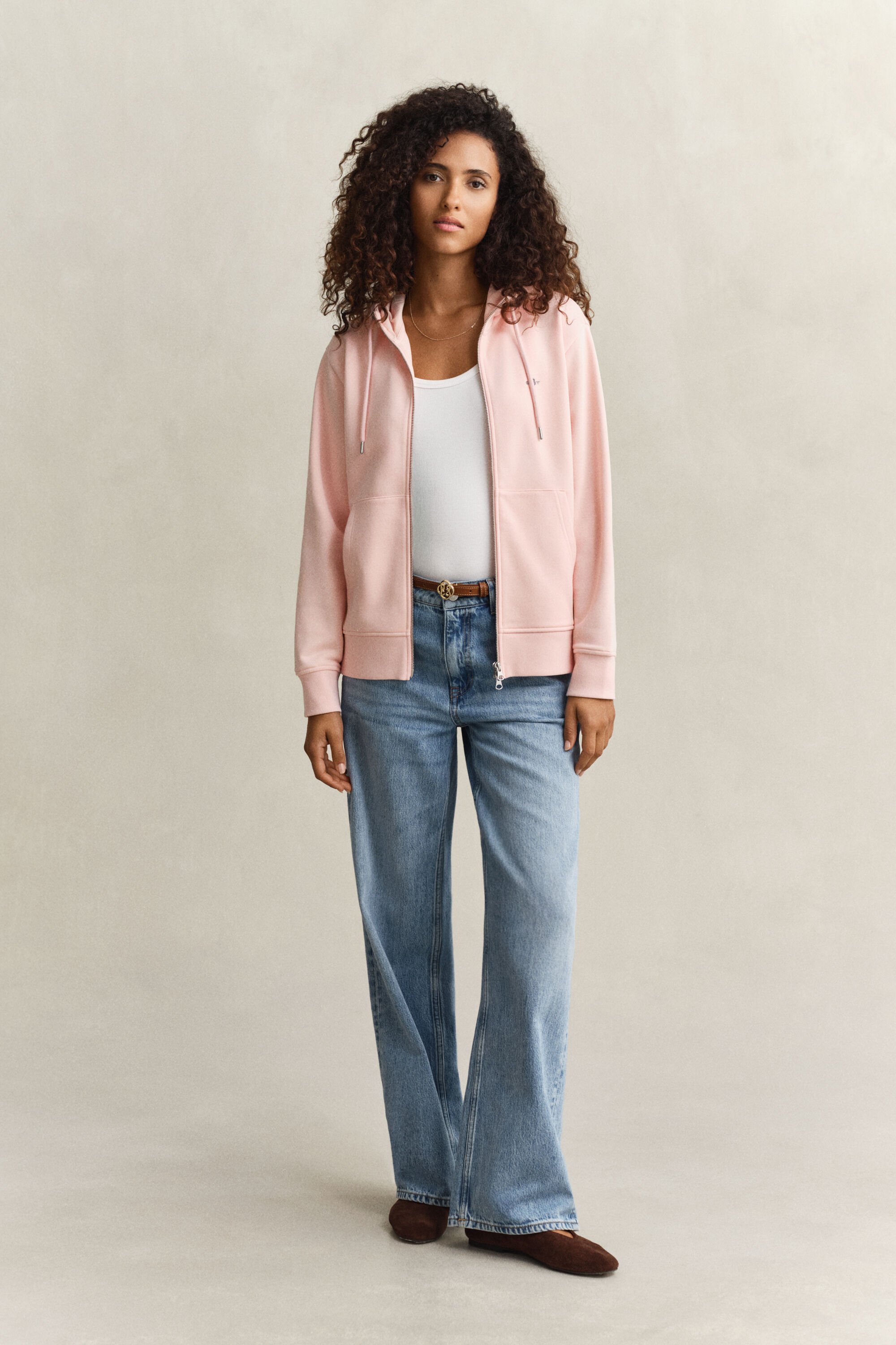 Felpa con cappuccio Shield con zip