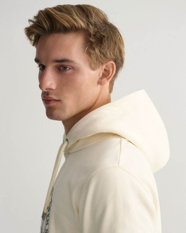 Felpa con cappuccio Sail Graphic