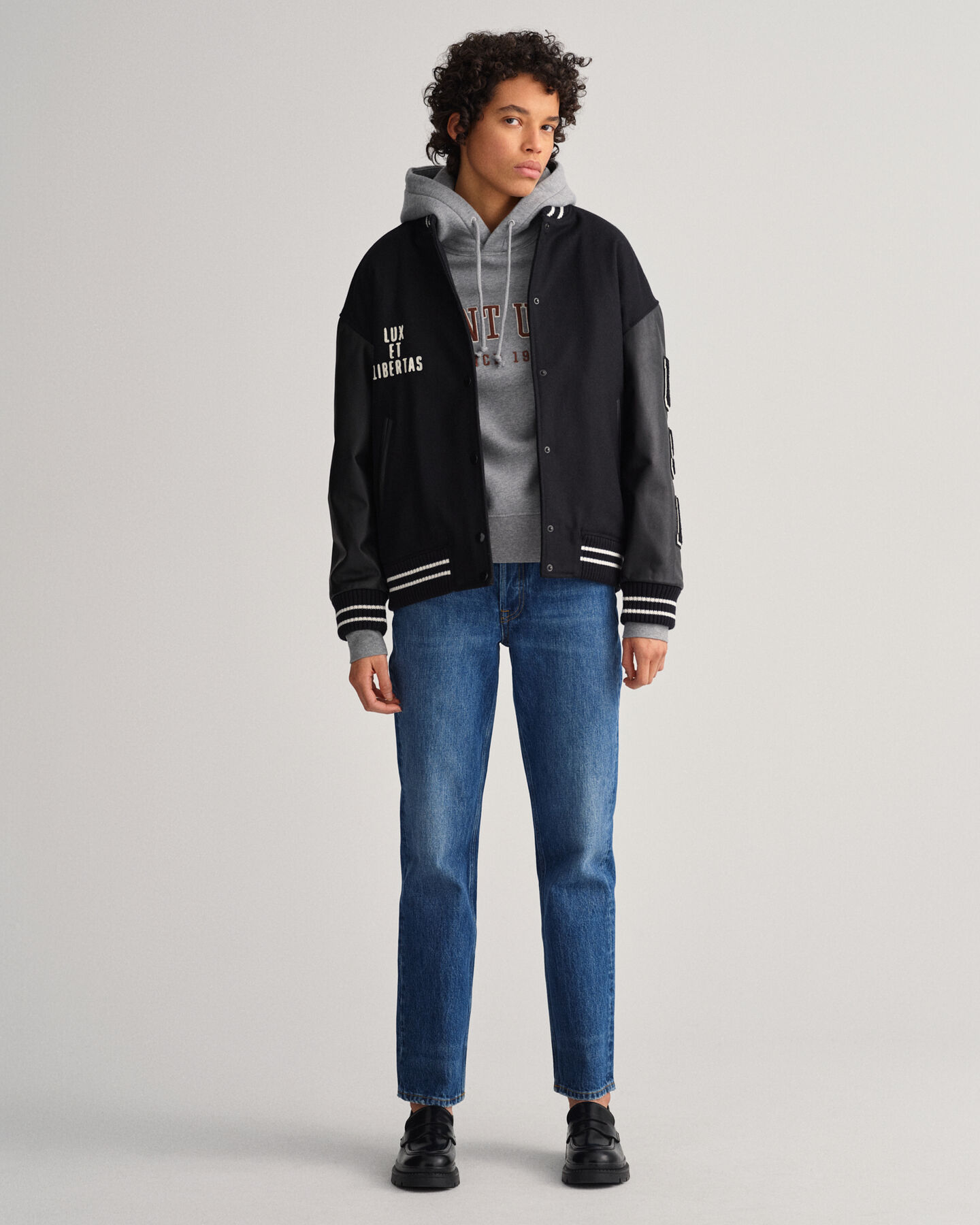 Felpa con cappuccio USA Graphic