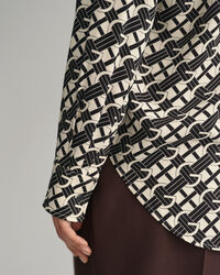 Camicia G Patterned relaxed fit