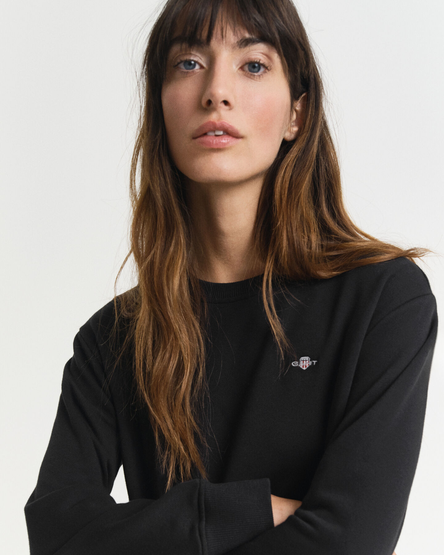 Abito girocollo in felpa Shield