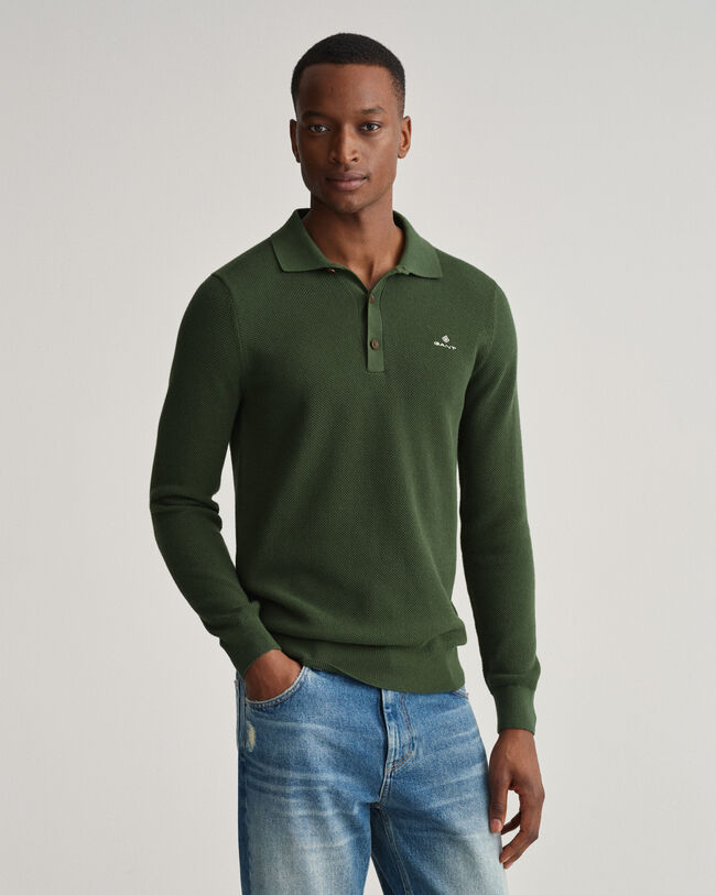 Polo in piqu&eacute; di cotone