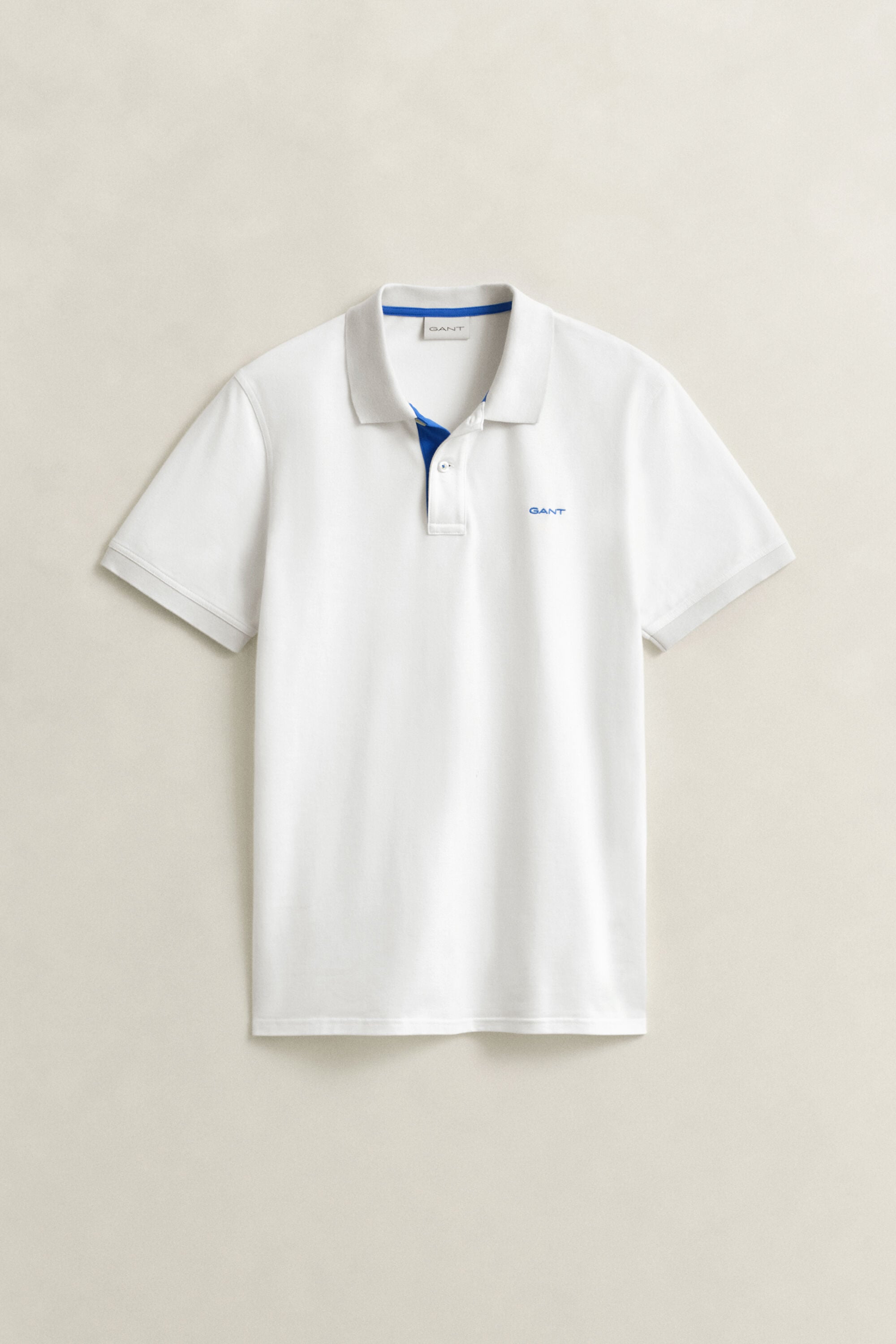 Polo in piqué a contrasto