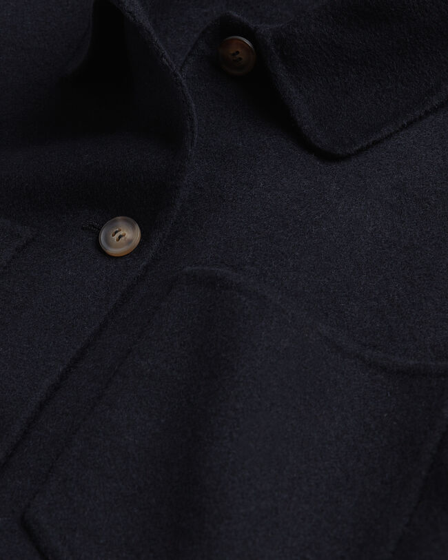 Giacca-camicia cucita a mano