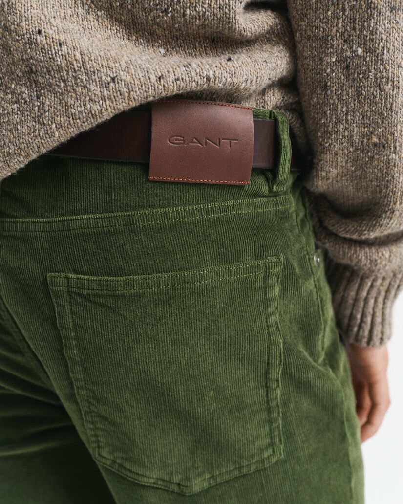 Jeans in velluto a coste regular fit