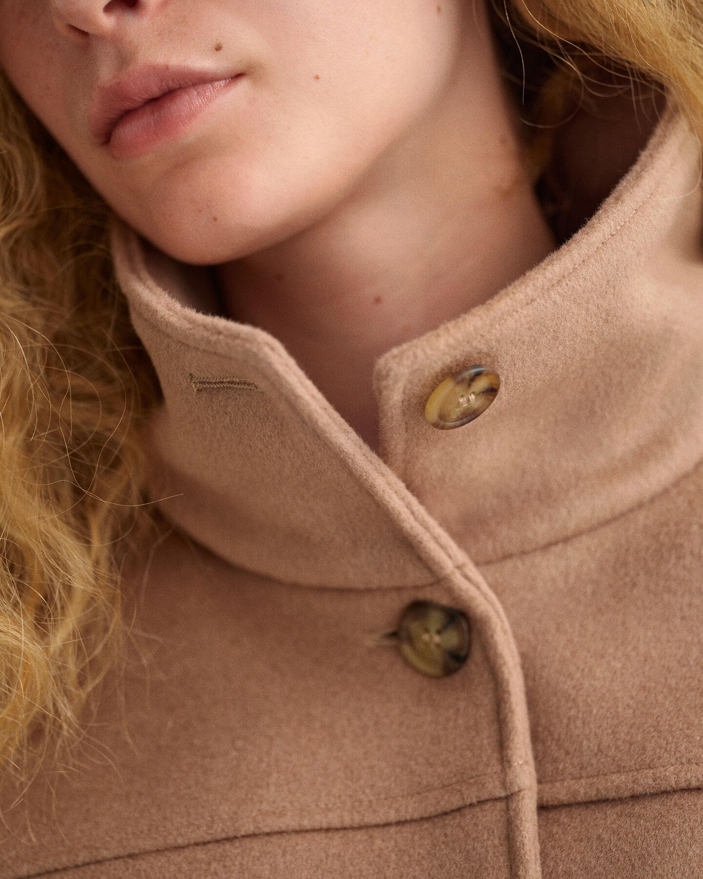 Giacca corta in misto lana