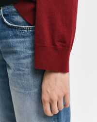 Maglia girocollo in finissima lana d&rsquo;agnello