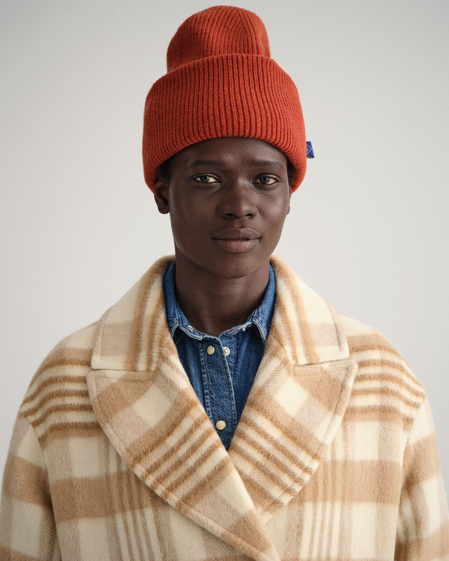 Cappotto oversize a quadri