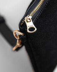 Borsa a tracolla in camoscio