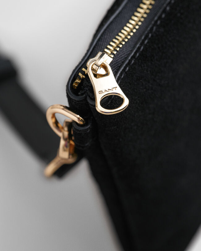 Borsa a tracolla in camoscio