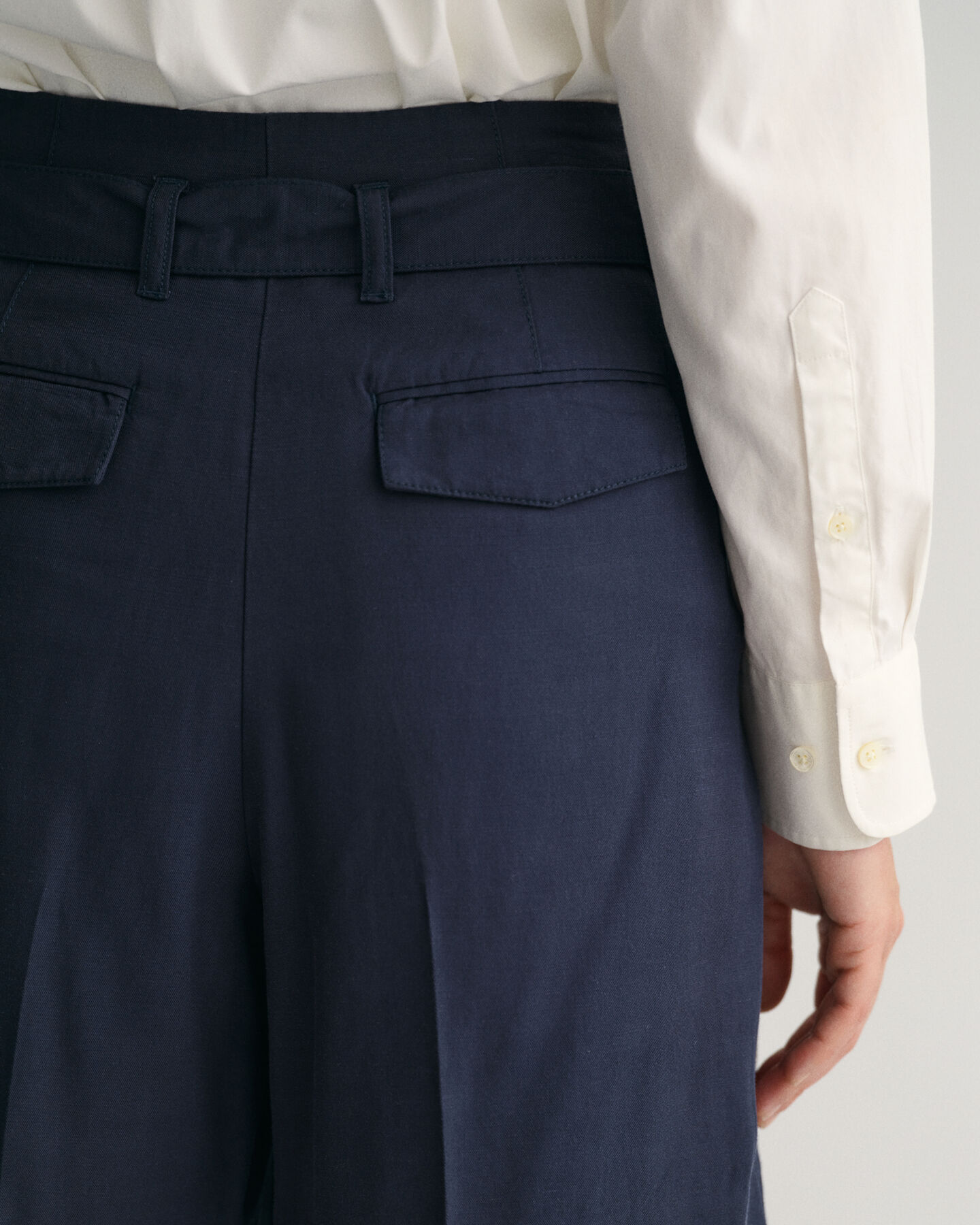 Pantaloncini con cintura relaxed fit